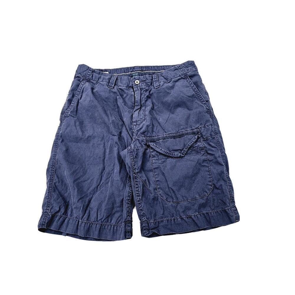 Vintage POLO RALPH LAUREN Cargo short size 32 Blue Navy 1 Pocket